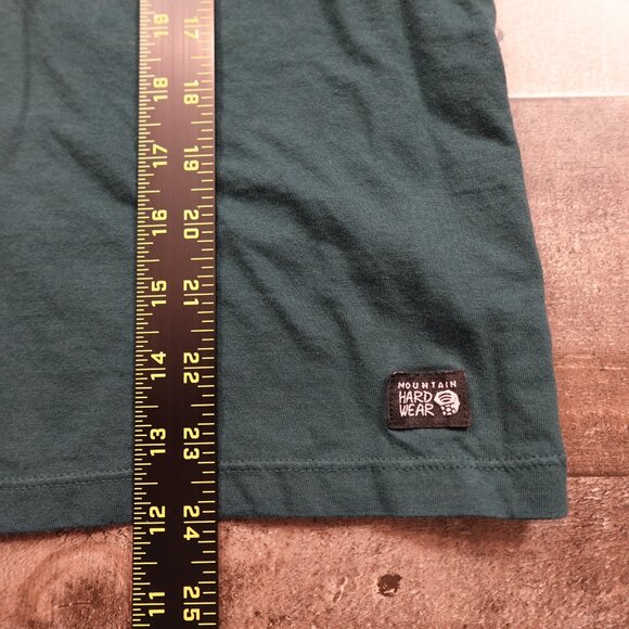 Mountain Hardwear Long Sleeve Tee Women’s XL Green Mighty Five Graphic Outdoor - Picture 5 of 12